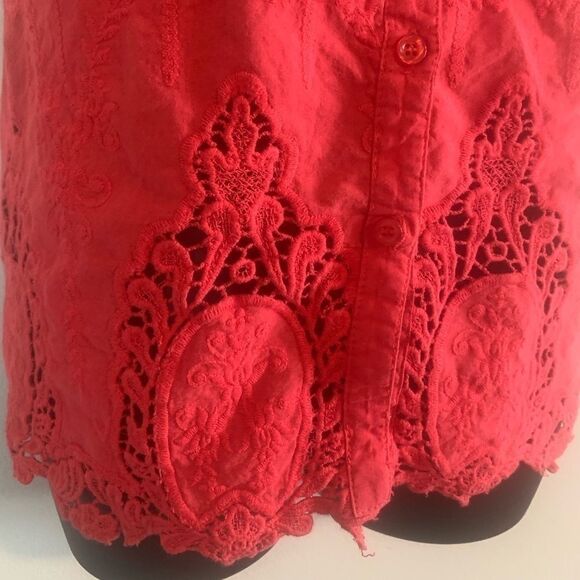 Solitaire embroidered strap summer top - Picture 4 of 5